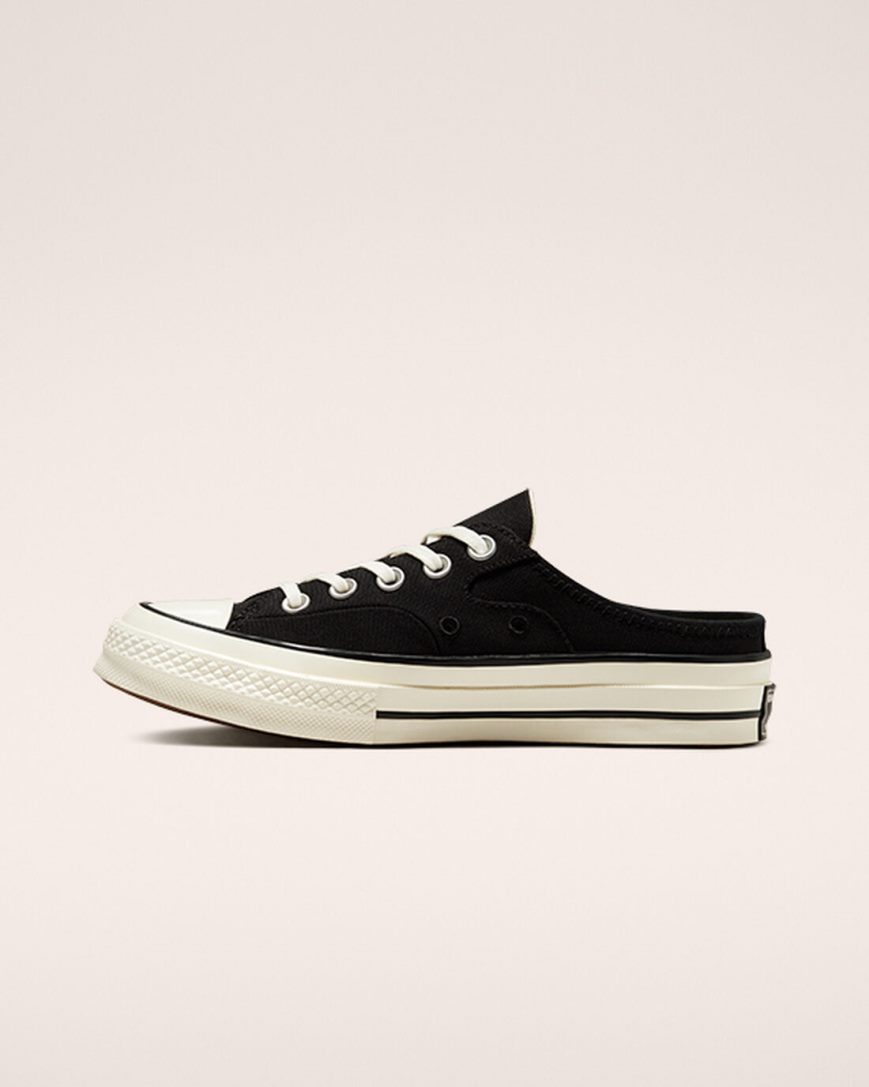 Women's Converse Chuck 70 Mule Low Top Shoes Black | AU 4316EK